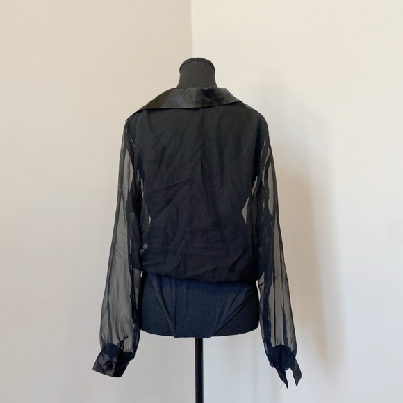 vintage bodysuit with sheer cover - Picture 5 of 6